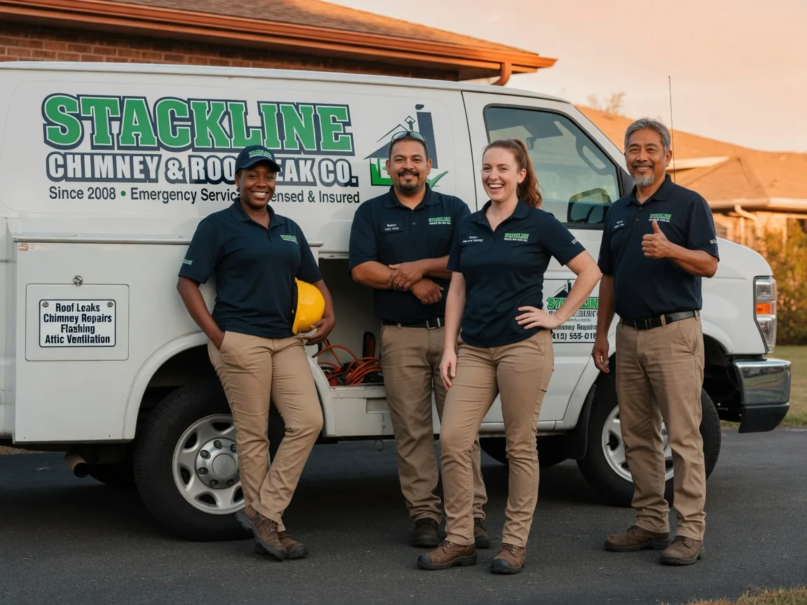 Chimney flashing repair company in Greenville, RI